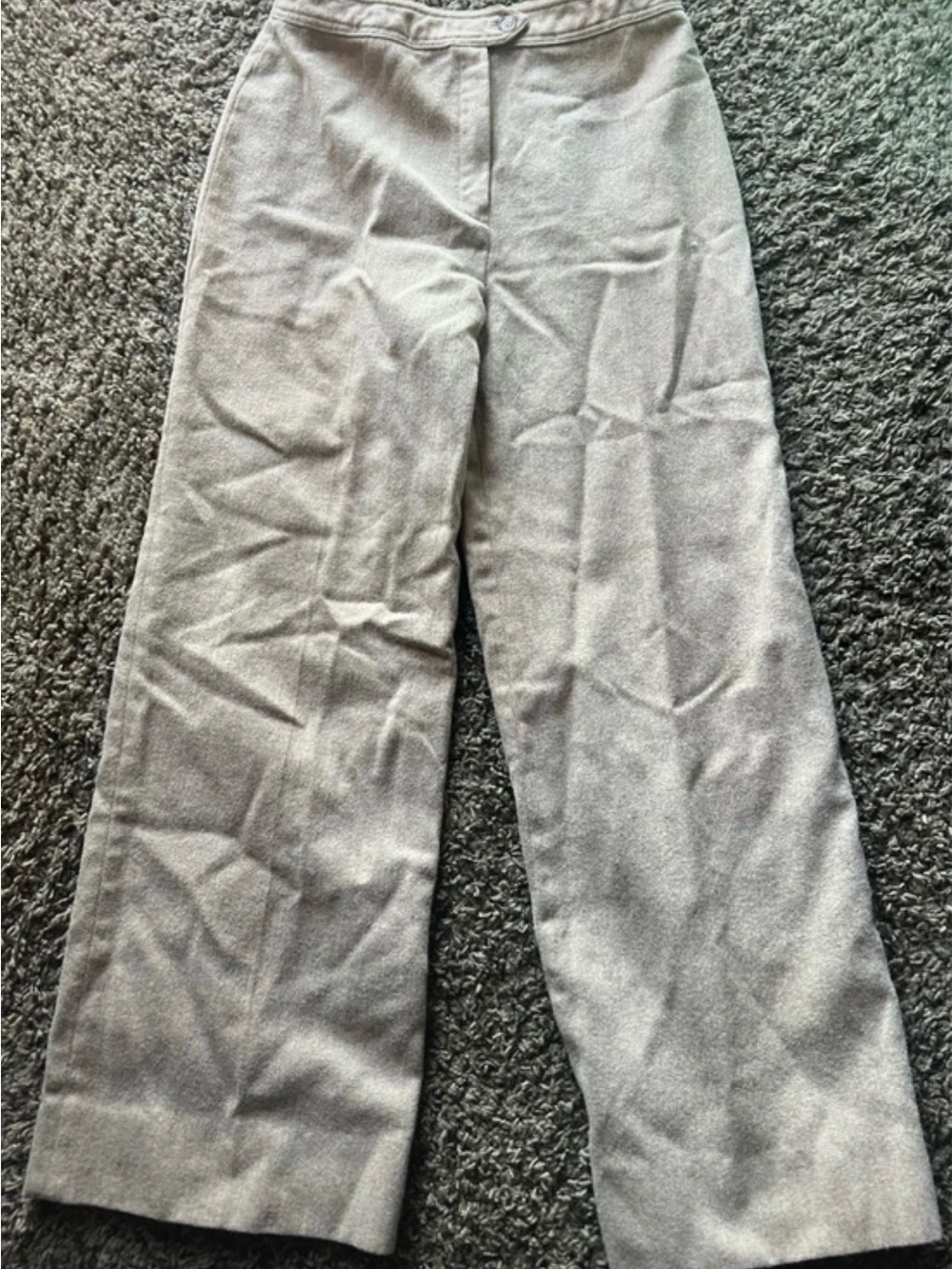Women's Straight-Leg Dress Pants in Gray